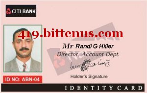 ID OF TRANSFER OFFICER MR RANDI G HILLER
